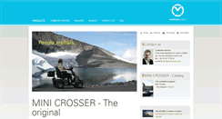 Desktop Screenshot of minicrosser.com